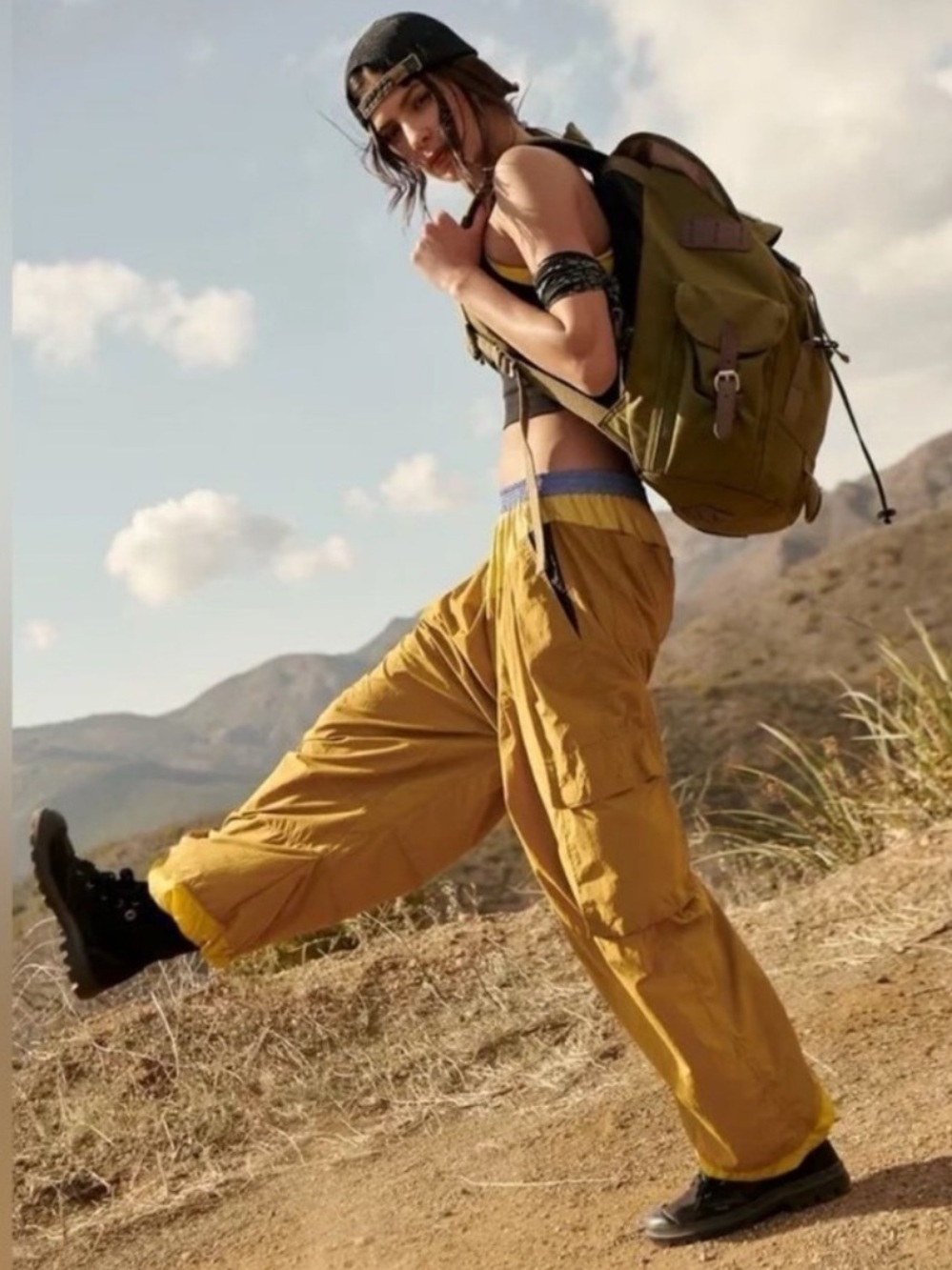 FP Movement by Free People spring forward hiking cargo pants XS